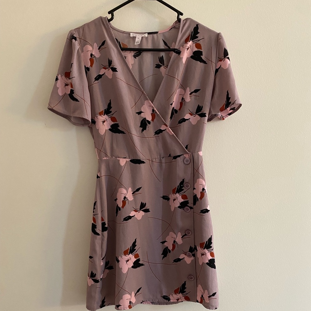 Woman’s summer dress - short sleeve - floral
